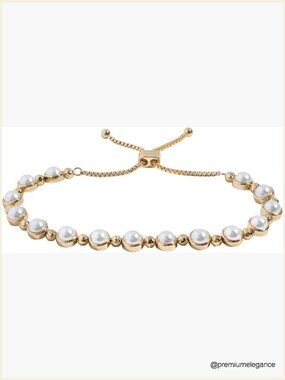 Gold and Silver Expandable Bangle, Nickel-Free Bracelet
